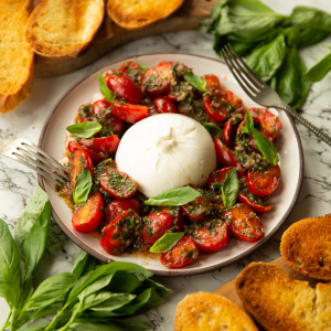 Fresh Burrata Cheese - 8 oz each - includes 8 Fresh Burrata Cheese - 8 oz each - includes 8