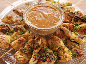 Thai Chicken Satay - 100 pieces per tray Thai Chicken Satay - 100 pieces per tray