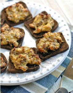 Hanky Panky Tailgate Cheesy Sausage Toast Bites Hanky Panky Tailgate Cheesy Sausage Toast Bites