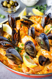 Spanish Seafood Paella Spanish Seafood Paella