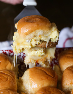 Maple Sausage Breakfast Sliders Maple Sausage Breakfast Sliders