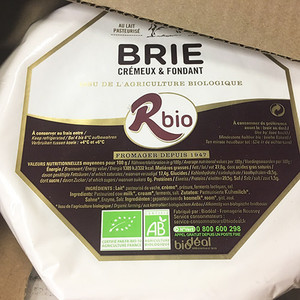 Organic French Brie Cheese - 2.2 lbs Organic French Brie Cheese - 2.2 lbs
