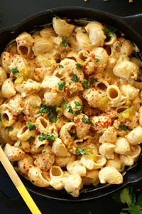 Vegan Green Chili Mac n Cheese Vegan Green Chili Mac n Cheese