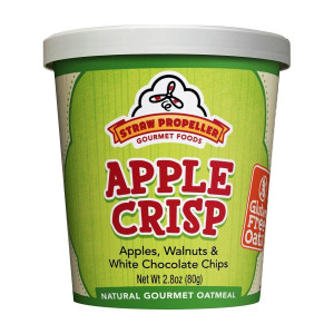 Apple Crisp Gourmet Oatmeal, 3.1 oz - Pack of 12 Apple Crisp Gourmet Oatmeal, 3.1 oz - Pack of 12