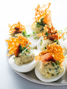 Jalapeño Popper Deviled Eggs Jalapeño Popper Deviled Eggs