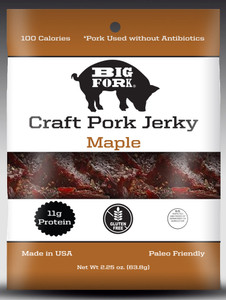 Maple Craft Pork Jerky - 1 Case (8 X 2.25 oz. packs) Maple Craft Pork Jerky - 1 Case (8 X 2.25 oz. packs)