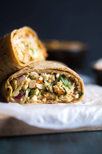 Thai Salad and Cauliflower Rice Wrap Thai Salad and Cauliflower Rice Wrap