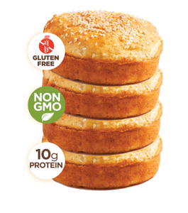 SESAME SMARTBUN® - 24-PACK - Gluten Free, ZERO CARB of sugar of starch SESAME SMARTBUN® - 24-PACK - Gluten Free, ZERO CARB of sugar of starch