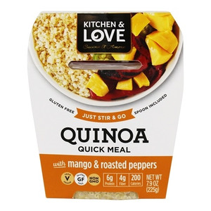 Cucina & Amore Quinoa Meal Mango & Roasted Peppers 7.9 OZ (Pack of 6) Cucina & Amore Quinoa Meal Mango & Roasted Peppers 7.9 OZ (Pack of 6)