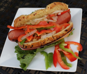 Wagyu Beef Hot Dogs, Skinless, 6" - 8 of 3.2 oz each Wagyu Beef Hot Dogs, Skinless, 6" - 8 of 3.2 oz each