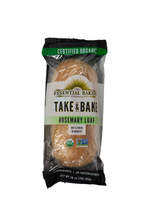 Take & Bake Rosemary Bread - Certified Organic , Non-GMO - No Preservatives, Only 5 Ingredients, Freshness Seal - 16/Case Take & Bake Rosemary Bread - Certified Organic , Non-GMO - No Preservatives, Only 5 Ingredients, Freshness Seal - 16/Case