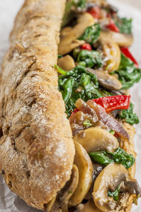 Portobello Mushroom Philly Cheesesteak Portobello Mushroom Philly Cheesesteak
