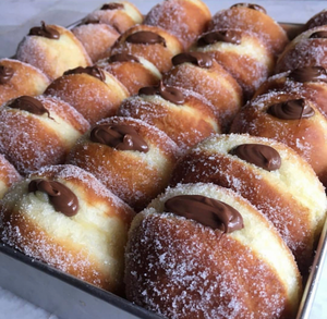 Nutella Bomboloni - Italian Doughnuts - 1 dozen Nutella Bomboloni - Italian Doughnuts - 1 dozen