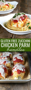 Zucchini Chicken Parmesan Bundles (GF) Zucchini Chicken Parmesan Bundles (GF)
