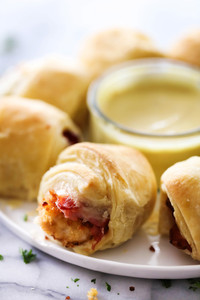 Chicken Cordon Blue Puff - 24 pieces per tray Chicken Cordon Blue Puff - 24 pieces per tray