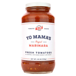 Keto Marinara Pasta Sauce by Yo Mama's Foods - No Sugar Added, Low Carb, Low Sodium, Gluten Free, Paleo Friendly, and Made with Whole, Non-GMO Tomatoes Keto Marinara Pasta Sauce by Yo Mama's Foods - No Sugar Added, Low Carb, Low Sodium, Gluten Free, Paleo Friendly, and Made with Whole, Non-GMO Tomatoes