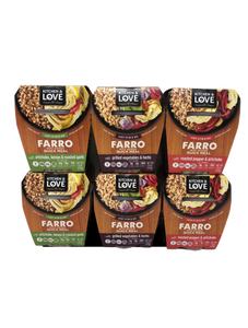 Farro Meal Variety Pack - Cucina & Amore - 6 Pack Farro Meal Variety Pack - Cucina & Amore - 6 Pack