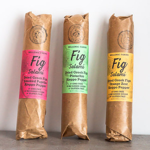 VEGAN FIG SALAMIS - SET OF THREE VEGAN FIG SALAMIS - SET OF THREE