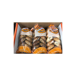 New Yorker Mini Bagels - 72 Kettle-boiled Mini Bagels - select flavors New Yorker Mini Bagels - 72 Kettle-boiled Mini Bagels - select flavors