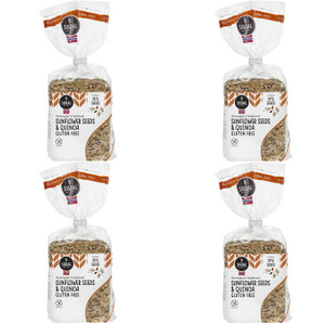 Sigdal Bakeri Gluten Free Sunflower Seeds & Quinoa Wholegrain Crispbread - Pack of 4 Sigdal Bakeri Gluten Free Sunflower Seeds & Quinoa Wholegrain Crispbread - Pack of 4