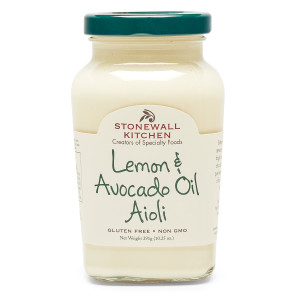 Lemon & Avocado Oil Aioli - Stonewall Kitchen Lemon & Avocado Oil Aioli - Stonewall Kitchen