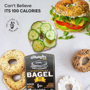 O’Doughs Sprouted Everything Bagels - Gluten Free - Pack of 3 O’Doughs Sprouted Everything Bagels - Gluten Free - Pack of 3