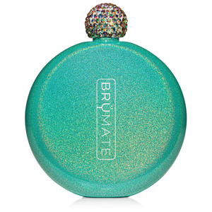 GLITTER FLASK | PEACOCK GLITTER FLASK | PEACOCK