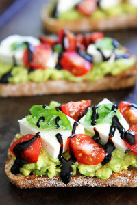 Caprese Avocado Toast Caprese Avocado Toast