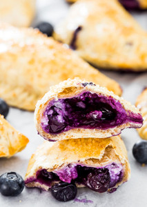 BLUEBERRY GOAT CHEESE EMPANADAS BLUEBERRY GOAT CHEESE EMPANADAS