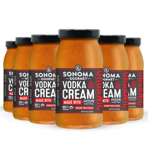 Vodka Cream Pasta Sauce - Organic, Gluten Free - 6 Pack Vodka Cream Pasta Sauce - Organic, Gluten Free - 6 Pack