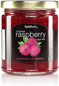 Sugar Free Raspberry Fruit Jam - 10 oz. Jar - XyloBurst  Sugar Free Raspberry Fruit Jam - 10 oz. Jar - XyloBurst