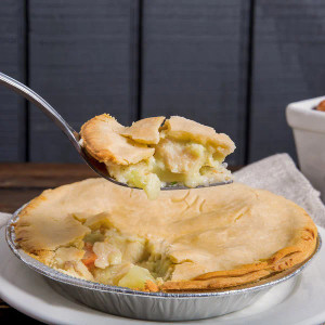 Homemade Amish Chicken Pot Pie - 6" - 24/Case Homemade Amish Chicken Pot Pie - 6" - 24/Case