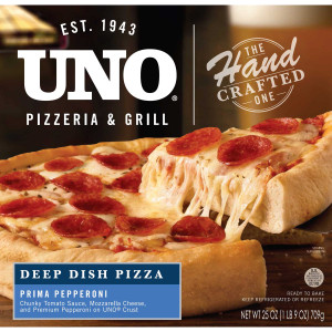 Uno Foods Deep Dish Pepperoni Pizza, 9" - 2 Pack Uno Foods Deep Dish Pepperoni Pizza, 9" - 2 Pack