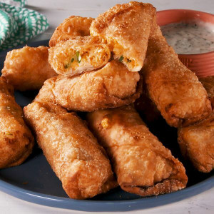 Buffalo Chicken Philly Cheesesteak Egg Rolls - 2.5 oz - 60/Case Buffalo Chicken Philly Cheesesteak Egg Rolls - 2.5 oz - 60/Case