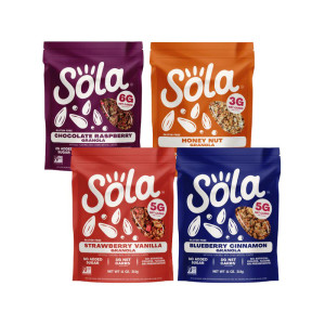 SOLA Granola Berry Fruity Variety - Pack of 4 SOLA Granola Berry Fruity Variety - Pack of 4