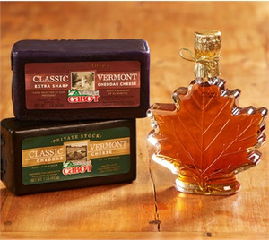 The Maple Leaf - Cabot Cheese & Maple Syrup The Maple Leaf - Cabot Cheese & Maple Syrup