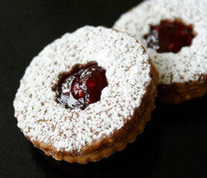 German Linzer Cookies - 1 Dozen German Linzer Cookies - 1 Dozen