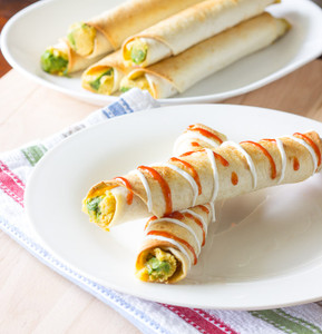 Avocado Hummus Taquitos Avocado Hummus Taquitos