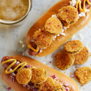 Spicy Breaded Pickle Chips 2 lb - 6/Case Spicy Breaded Pickle Chips 2 lb - 6/Case