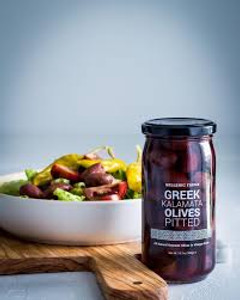Kalamata Greek Olives - Pitted Kalamata Greek Olives - Pitted