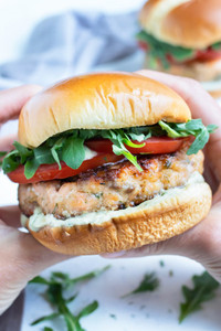 Norwegian Salmon Burgers - Gluten Free Norwegian Salmon Burgers - Gluten Free