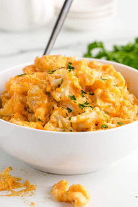 Cauliflower Mac & Cheese Bowl - Gluten Free Cauliflower Mac & Cheese Bowl - Gluten Free