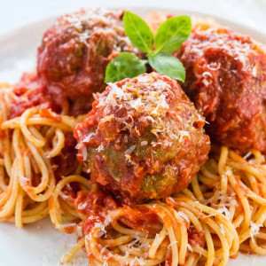 Italian Style Beef / Pork Cooked Meatballs - 10 lb. Italian Style Beef / Pork Cooked Meatballs - 10 lb.