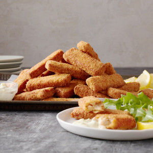 Good Catch Plant Based Vegan Breaded Fish Sticks 200-Count 10 lb. Case Good Catch Plant Based Vegan Breaded Fish Sticks 200-Count 10 lb. Case