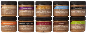 bNutty Gourmet Peanut Butter - Assorted Flavors - Gluten Free - Natural Peanut Butter - 10 Pack bNutty Gourmet Peanut Butter - Assorted Flavors - Gluten Free - Natural Peanut Butter - 10 Pack