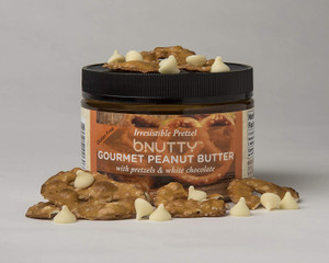 bNutty Irresistible Pretzel Gourmet Peanut Butter - Gluten Free - Natural Peanut Butter - 12oz Jars - 3 Pack bNutty Irresistible Pretzel Gourmet Peanut Butter - Gluten Free - Natural Peanut Butter - 12oz Jars - 3 Pack