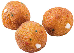 Jumbo Birthday Cake Filled Donut Bites - 220/Case