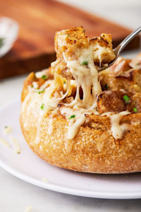 French Onion Soup with Boule Bread Bowls - includes 4 French Onion Soup with Boule Bread Bowls - includes 4