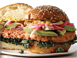 Good Catch Plant Based Vegan Salmon Burger - 10 lb Good Catch Plant Based Vegan Salmon Burger - 10 lb