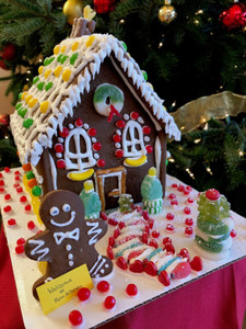 Gourmet Holiday Gingerbread House Build & Decorate It Yourself Gourmet Holiday Gingerbread House Build & Decorate It Yourself